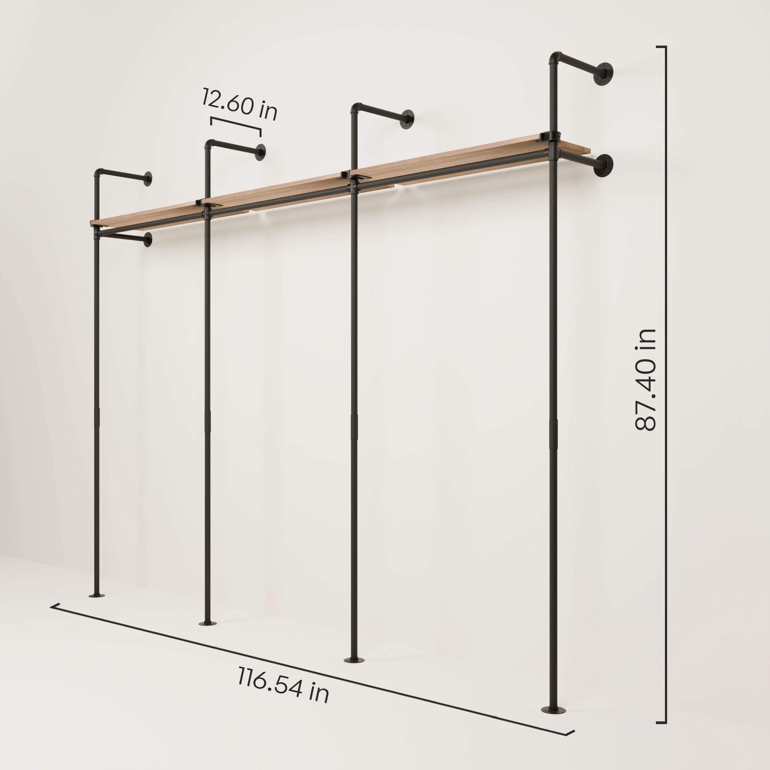 KIM 3 OAK – 3 shelves - Image 3