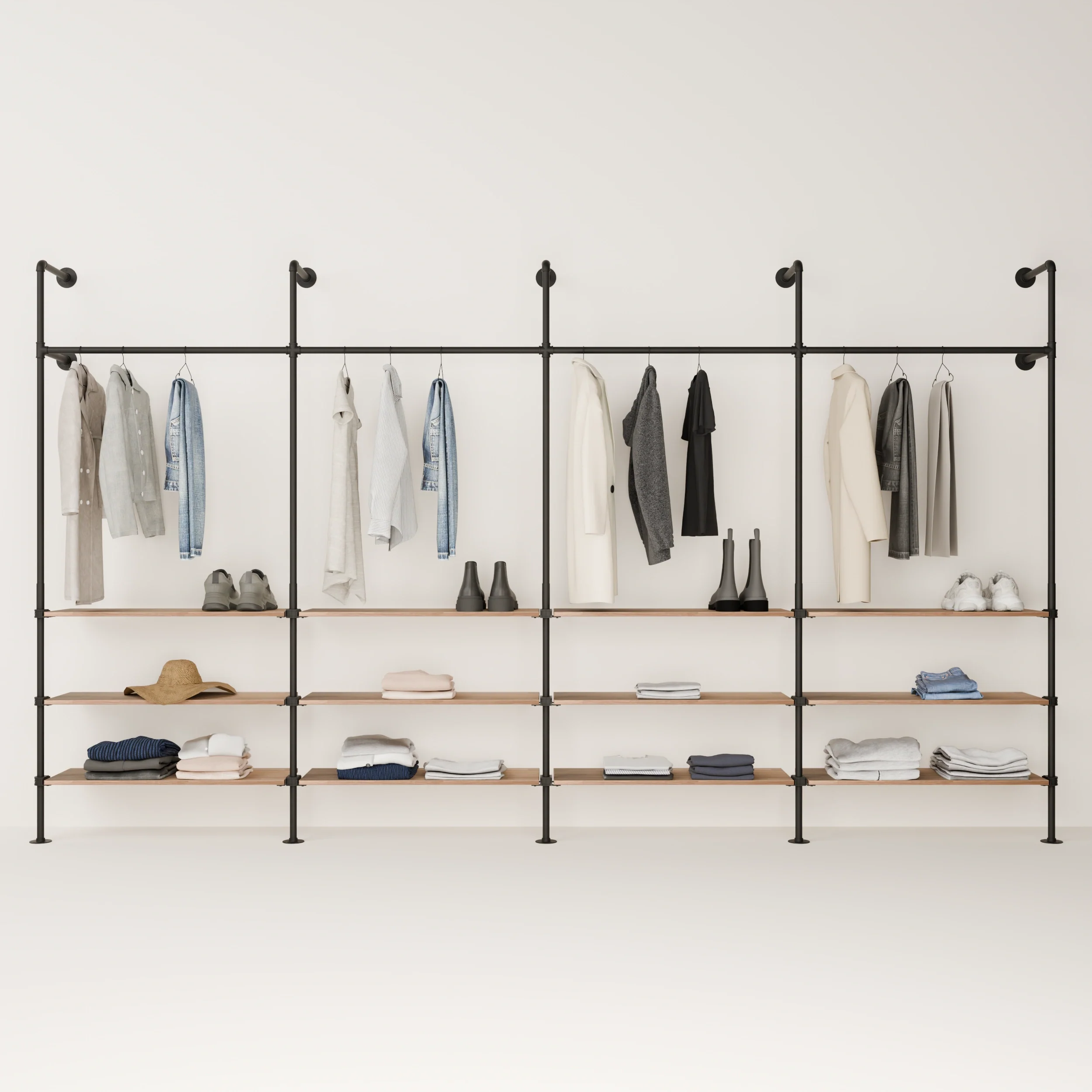 KIM 4 OAK – 12 shelves