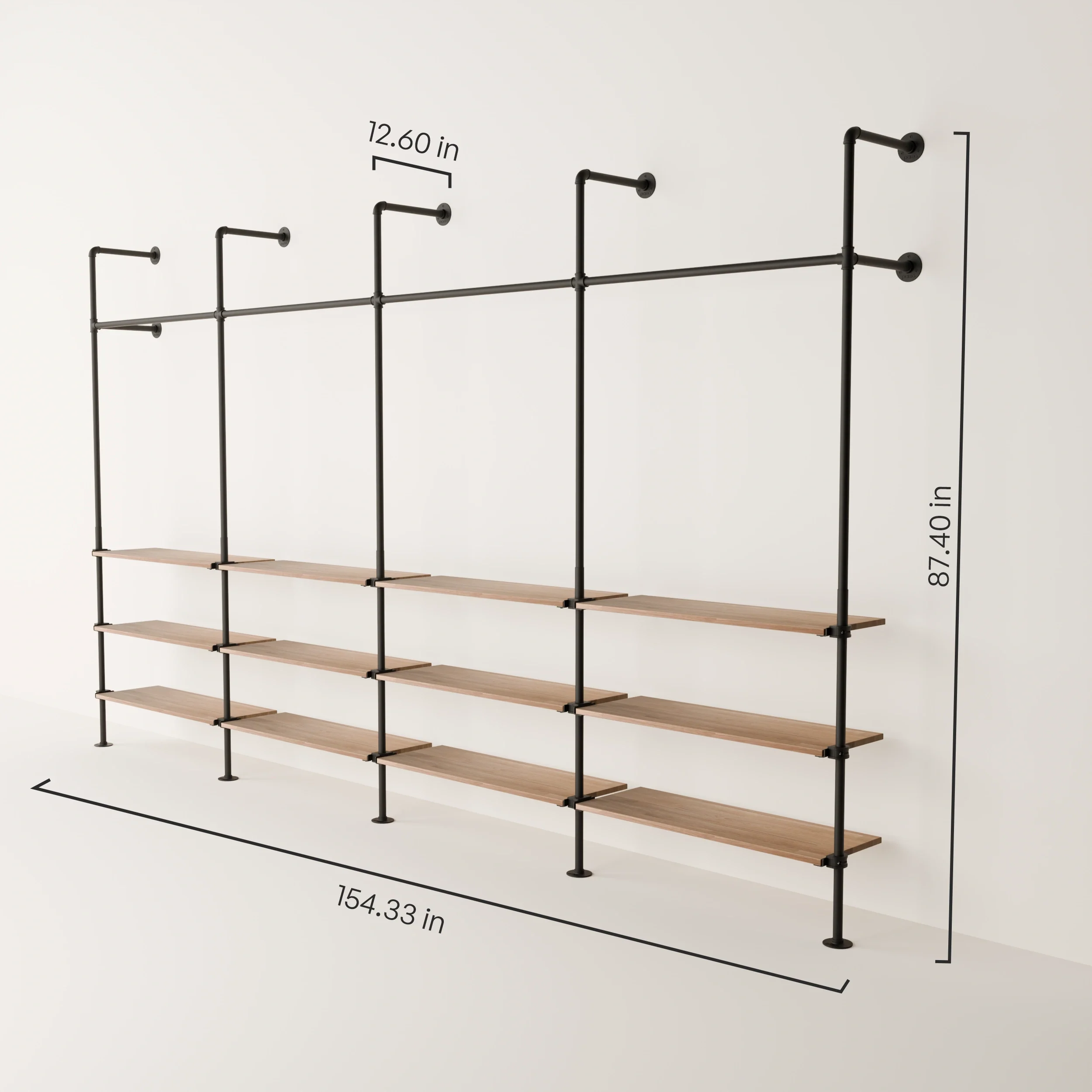 KIM 4 OAK – 12 shelves - Image 3