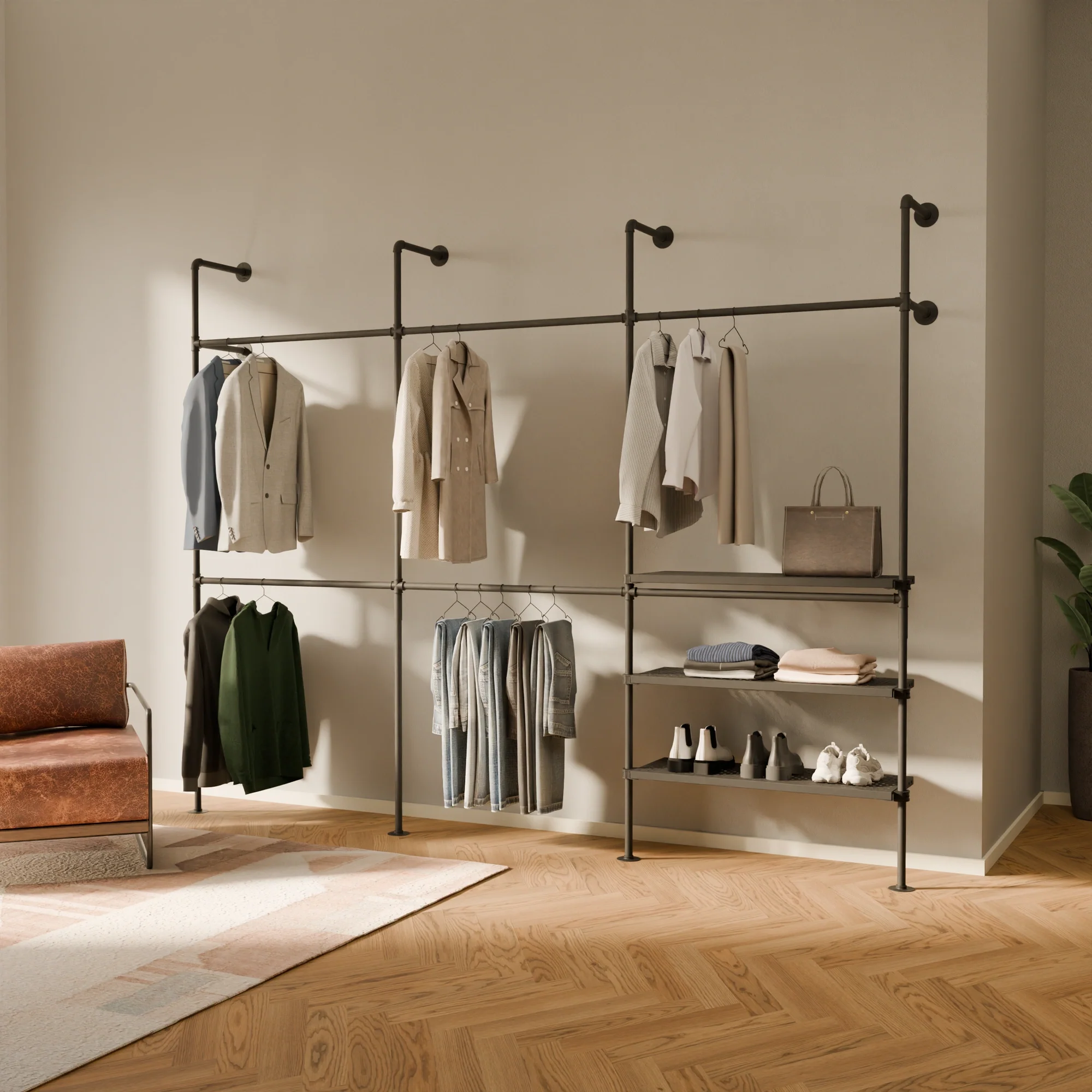KIM DOUBLE 3 METAL – 3 shelves - Image 2