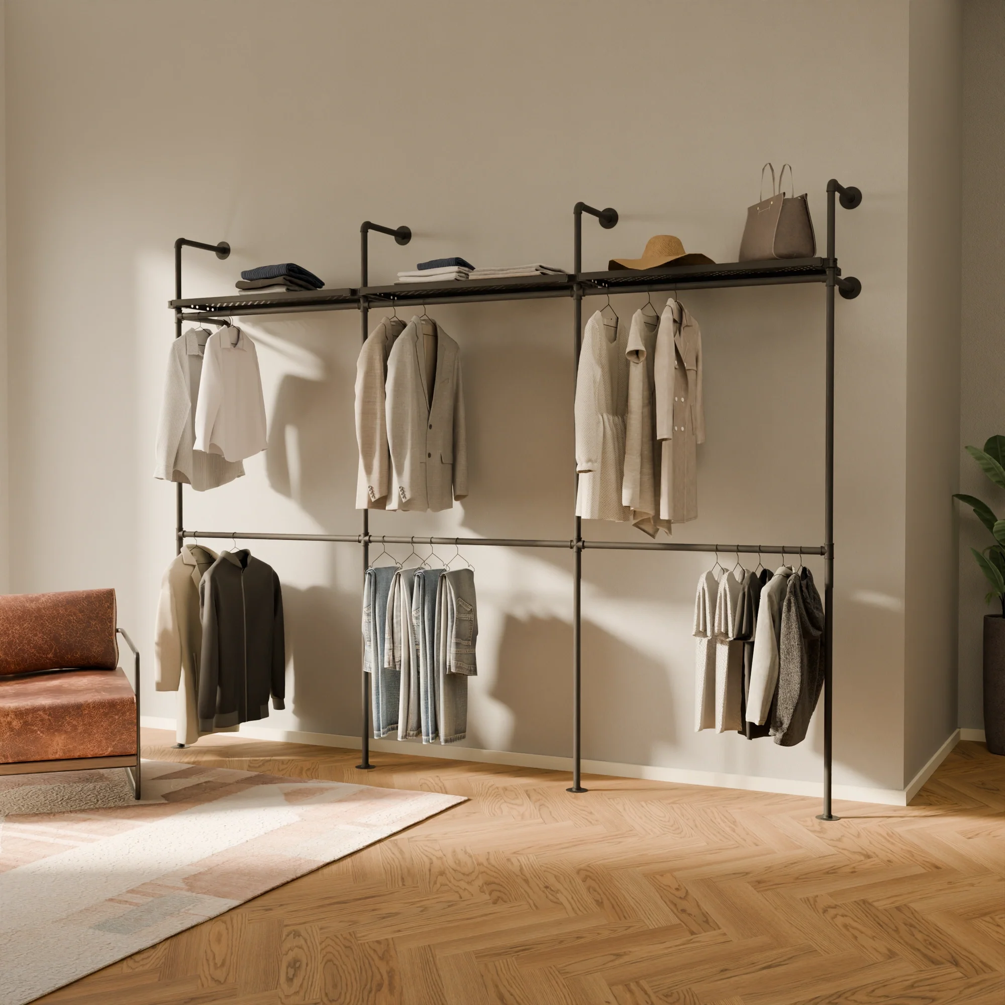 KIM DOUBLE 3 METAL – 3 top shelves - Image 2