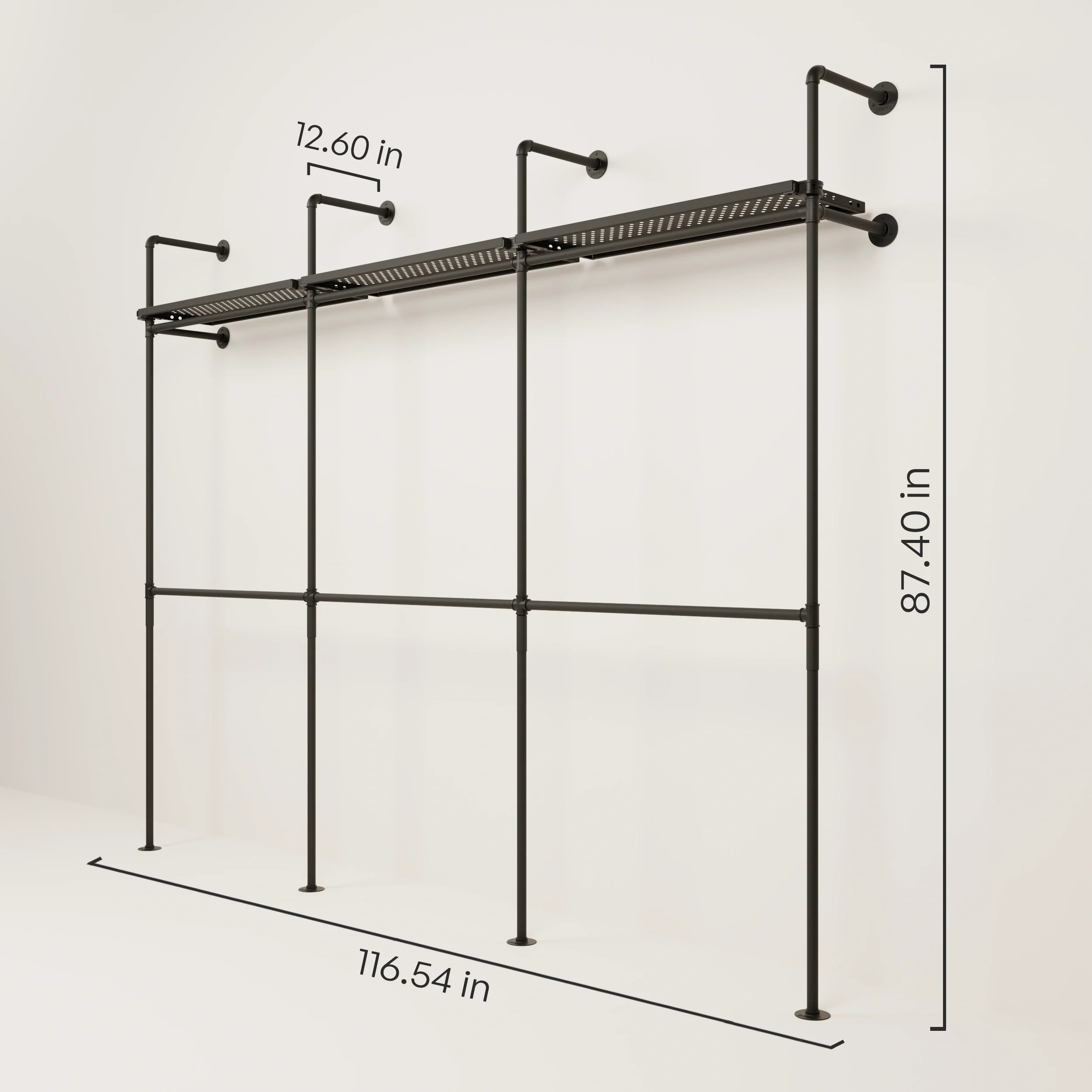 KIM DOUBLE 3 METAL – 3 top shelves - Image 3