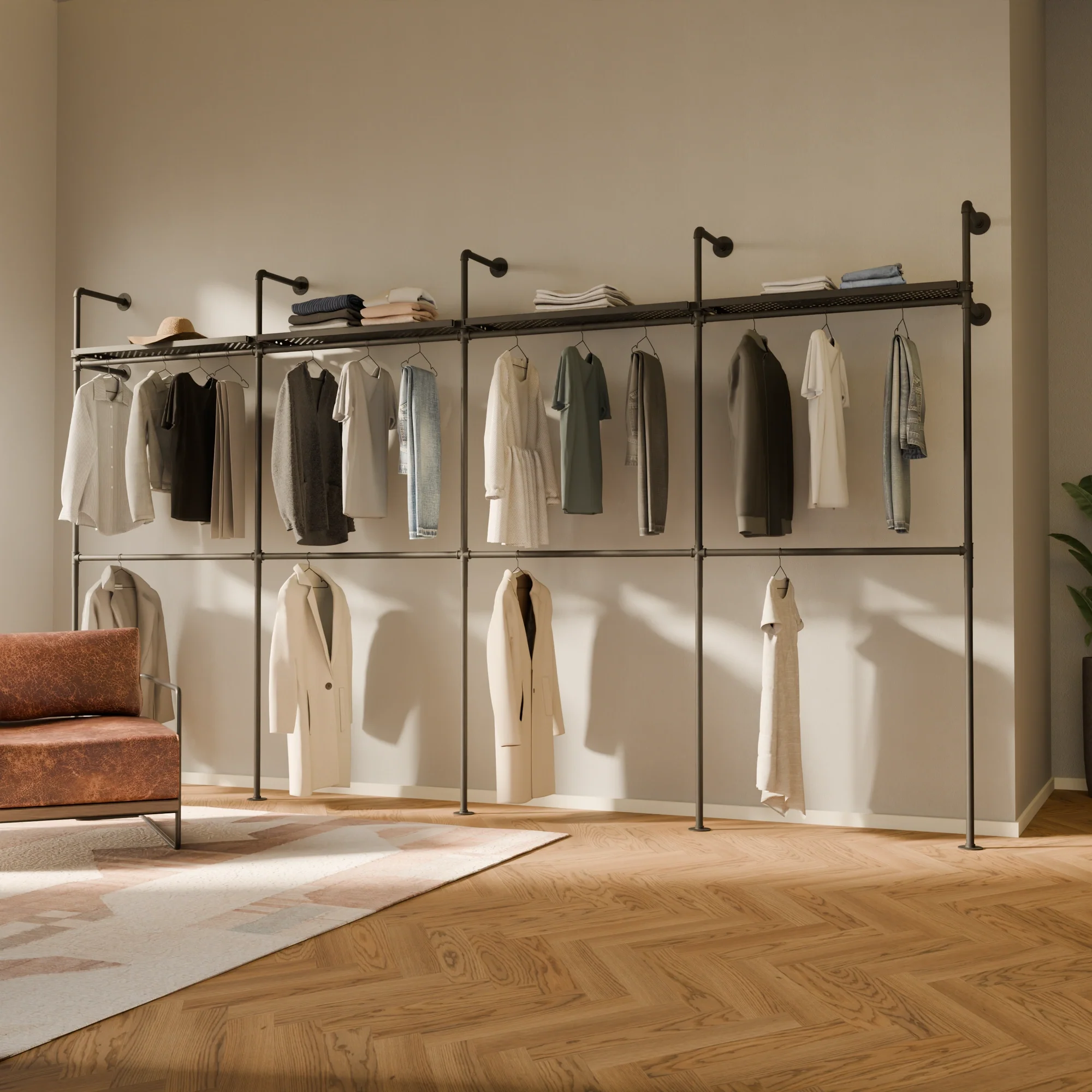 KIM DOUBLE 4 METAL – 4 shelves - Image 2