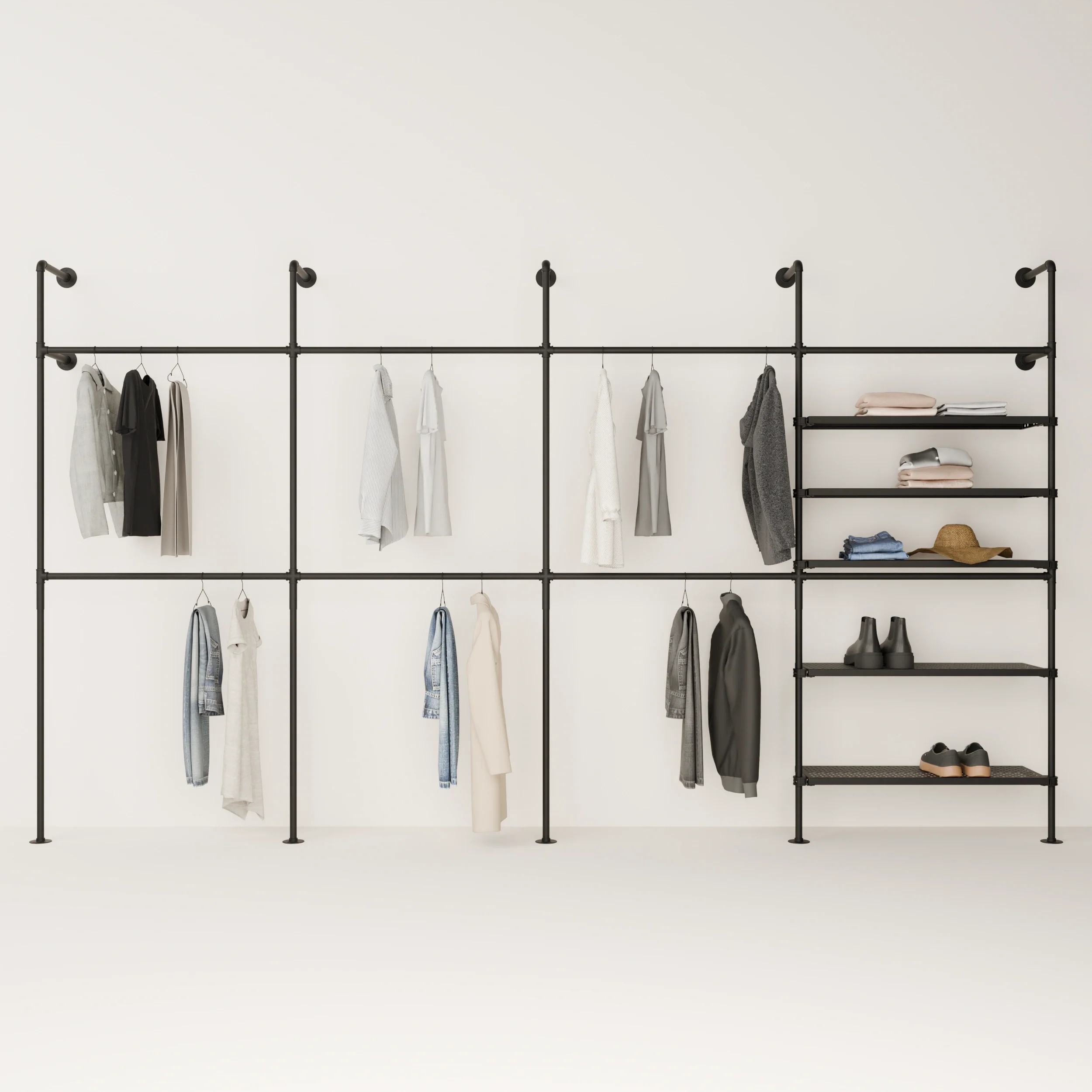 KIM DOUBLE 4 METAL – 5 shelves