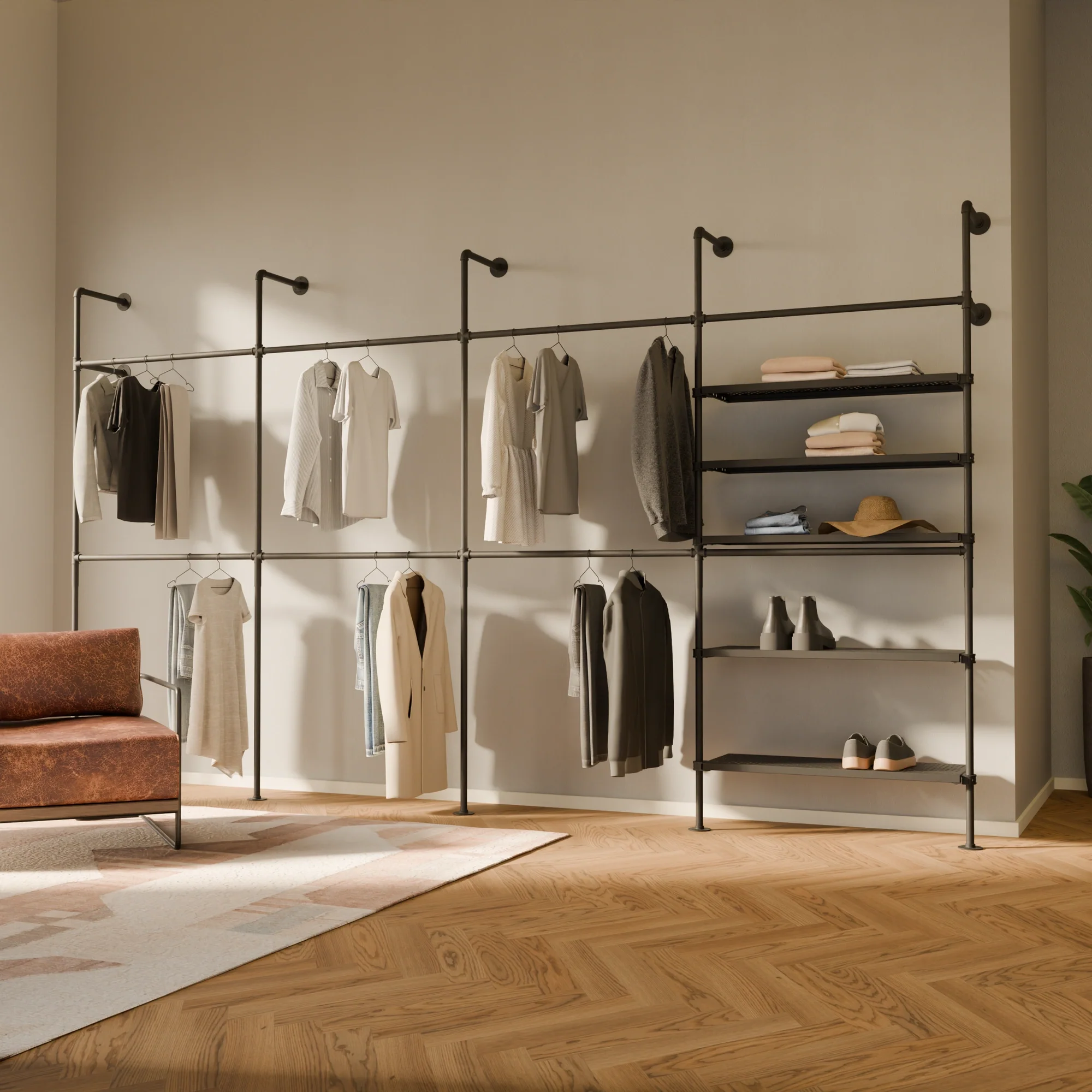 KIM DOUBLE 4 METAL – 5 shelves - Image 2