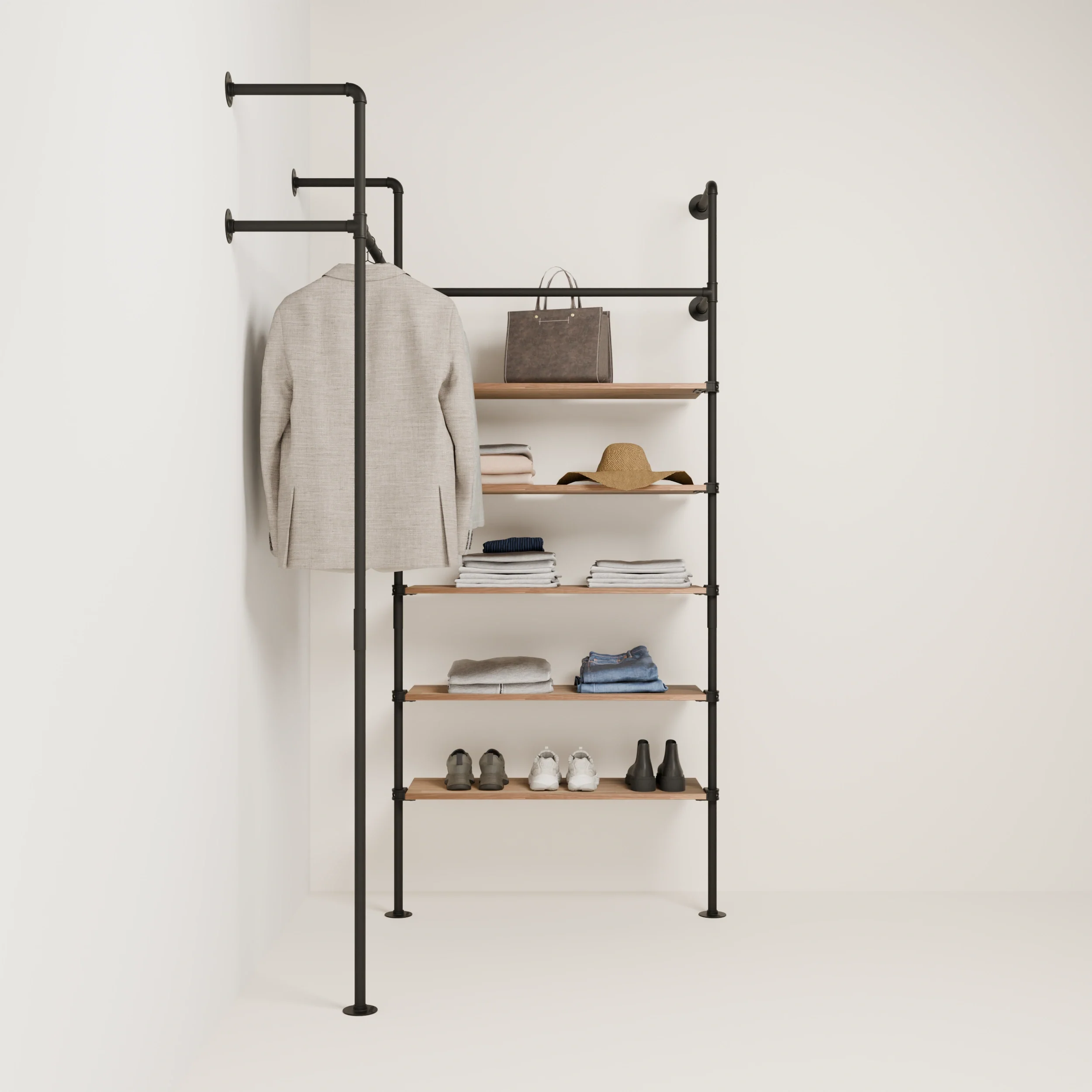 KIM EDGE 2 OAK – 5 shelves