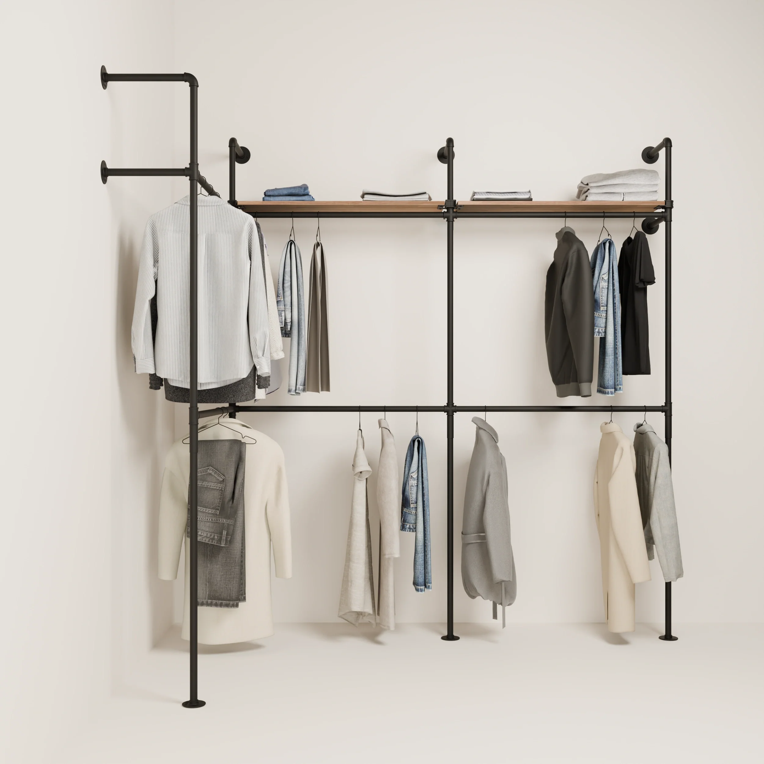 KIM EDGE DOUBLE 3 OAK – 2 shelves