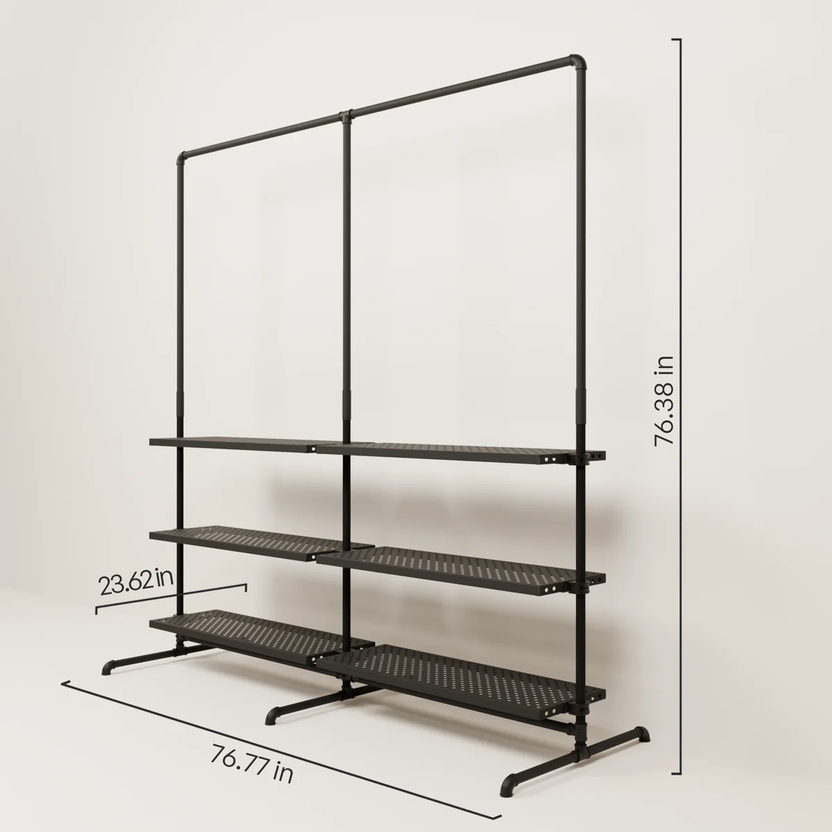 LAS 2 METAL – 6 shelves - Image 3