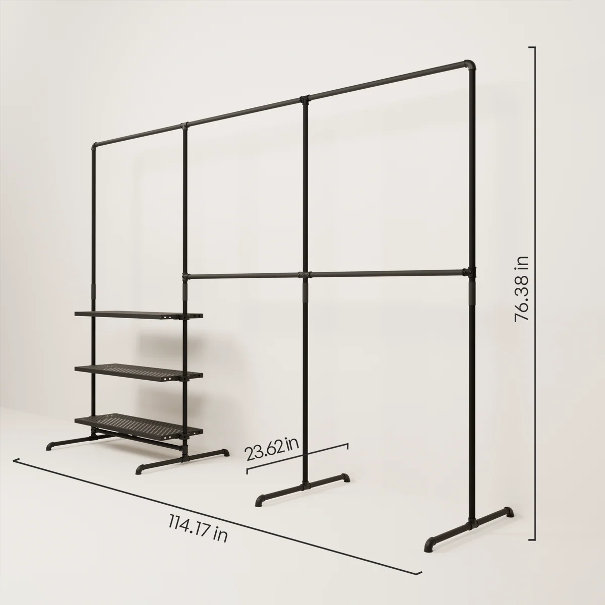 LAS 3 METAL – 3 shelves - Image 3