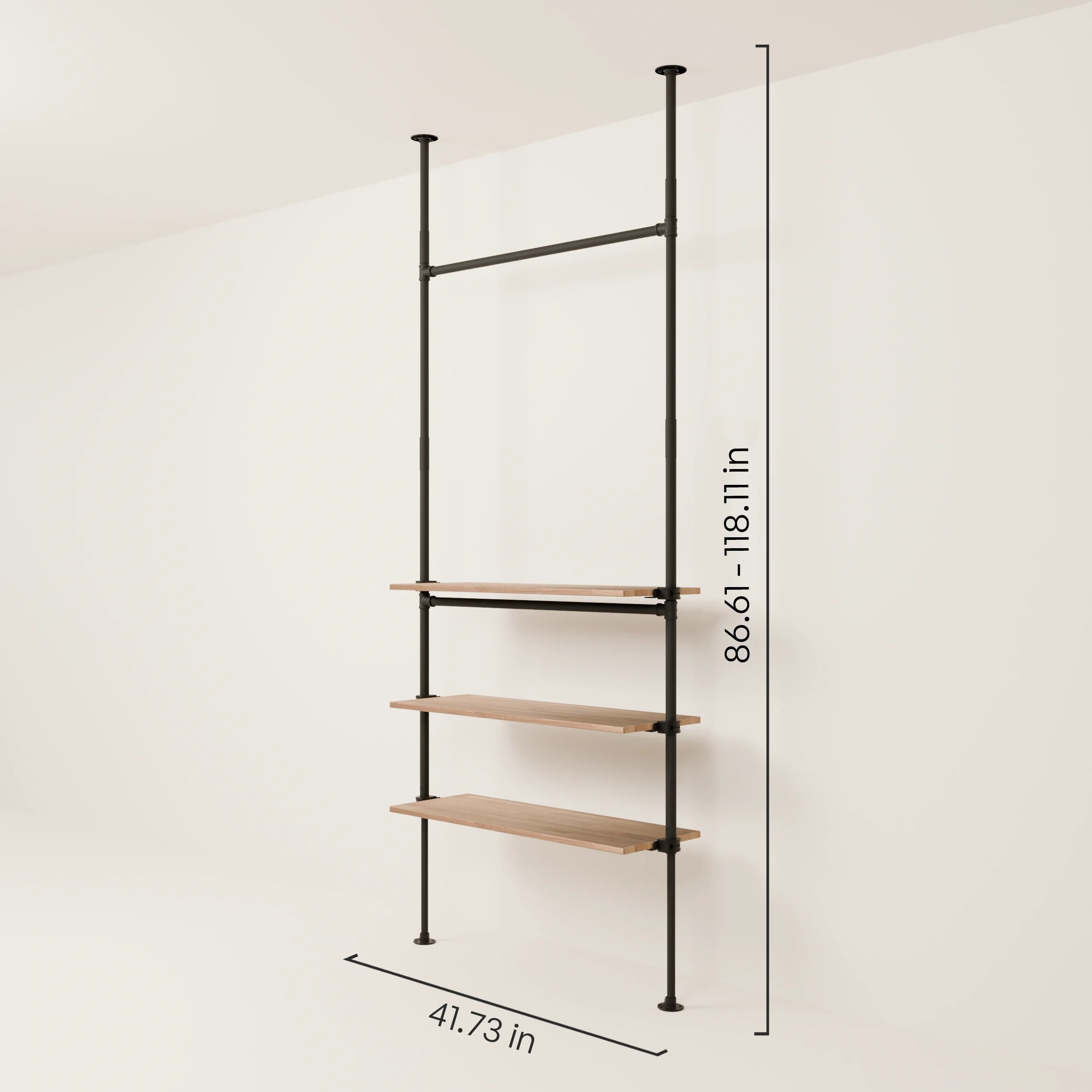 LOFT 1 OAK – 3 shelves - Image 3