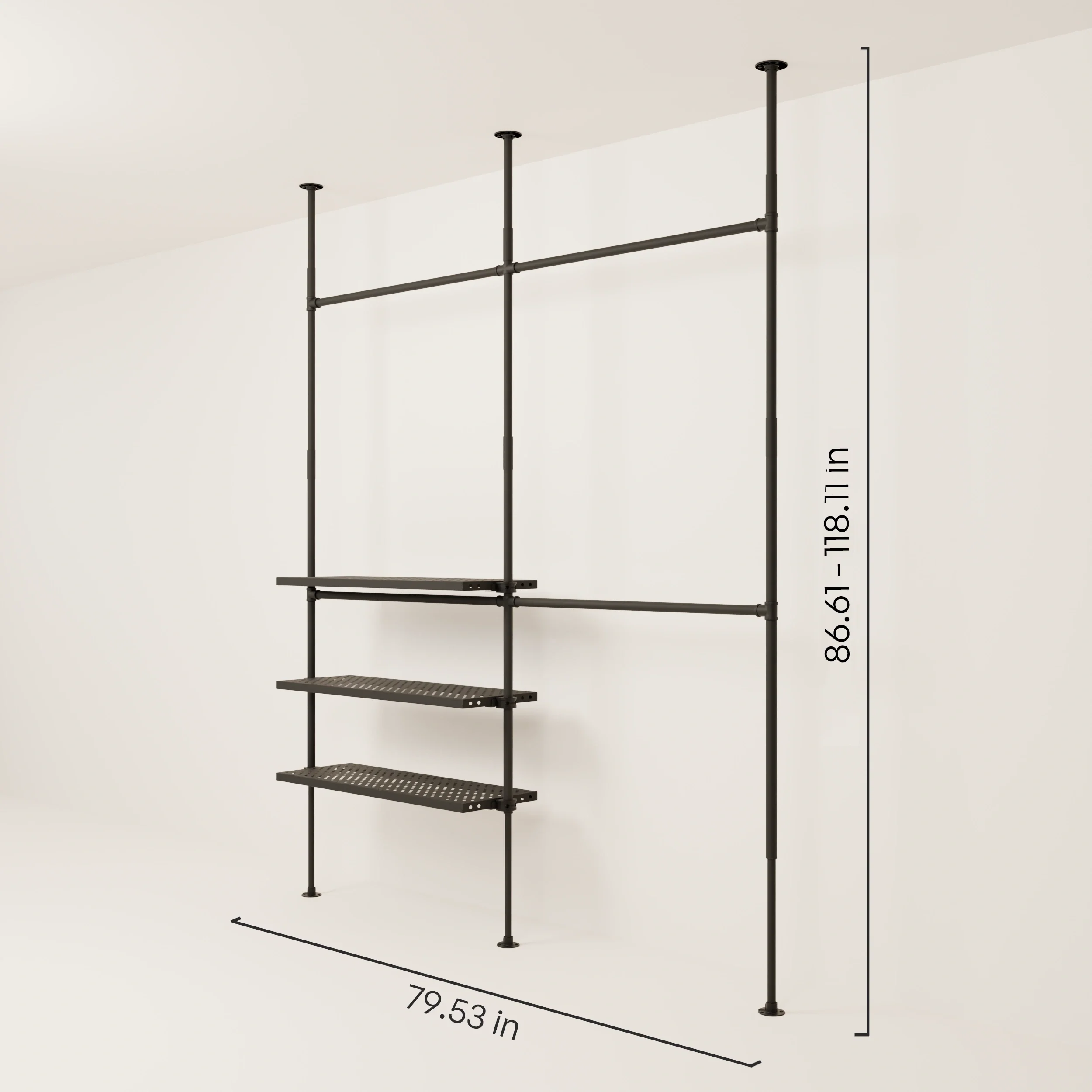 LOFT 2 METAL – 3 shelves - Image 3
