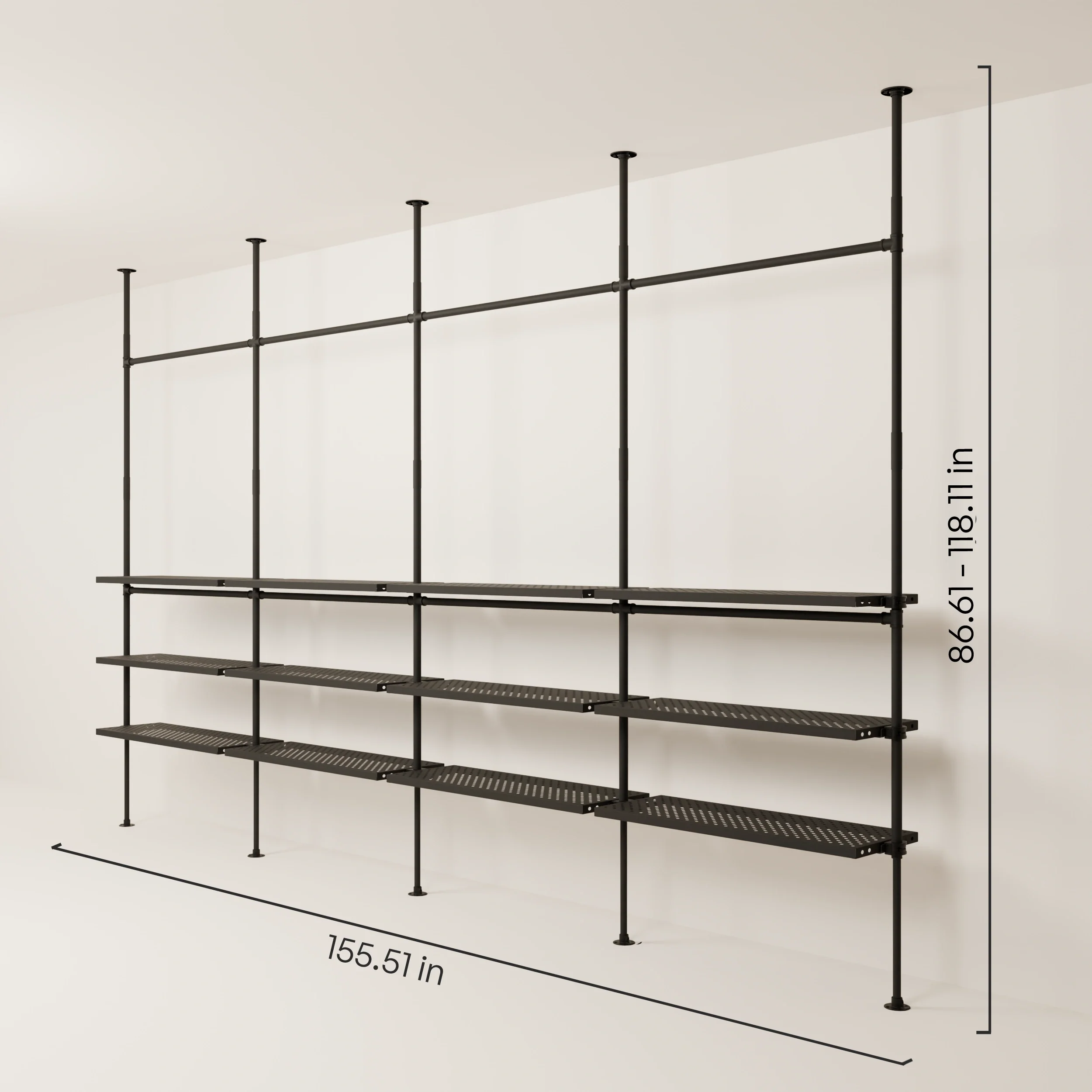 LOFT 4 METAL – 12 shelves - Image 3
