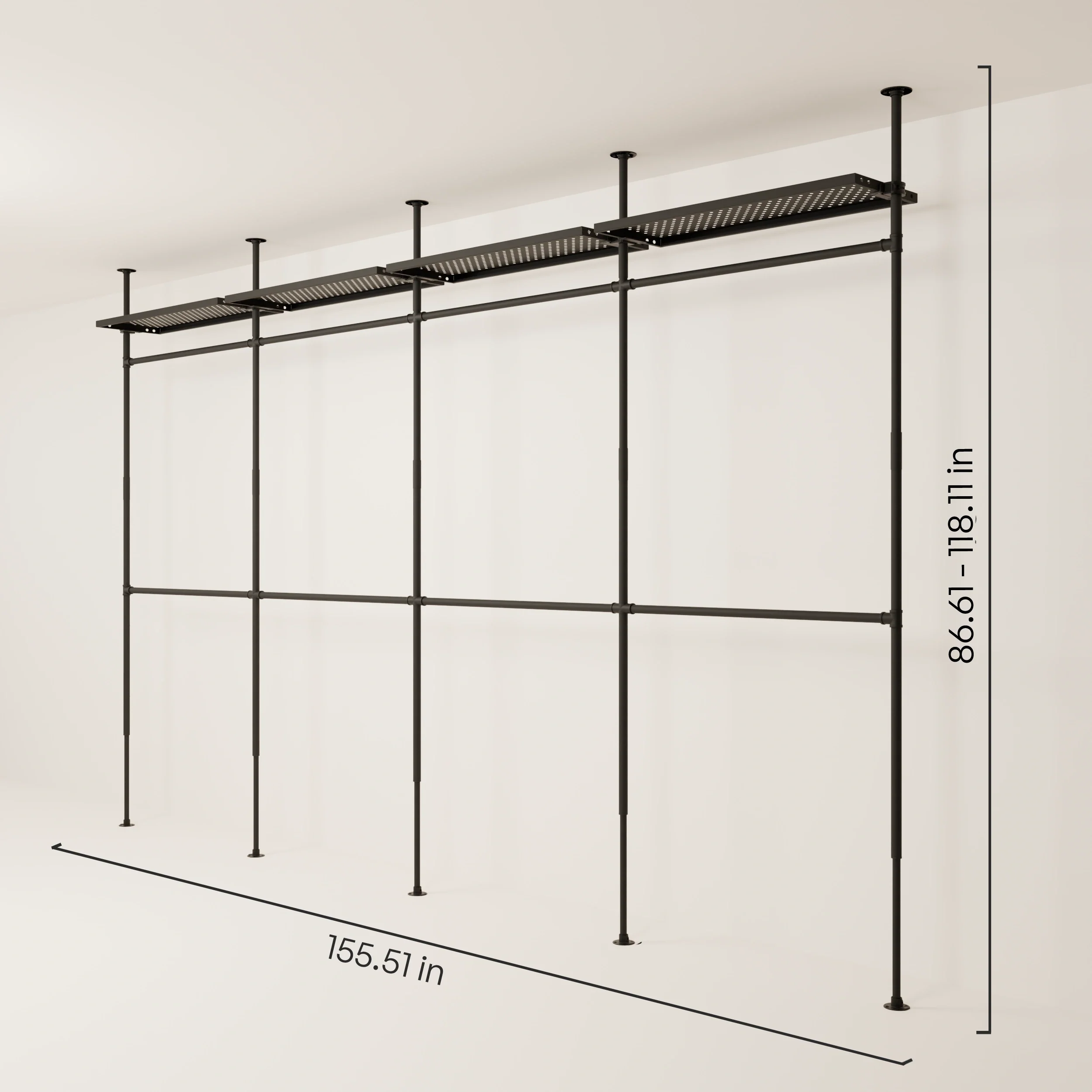 LOFT 4 METAL – 4 shelves - Image 3