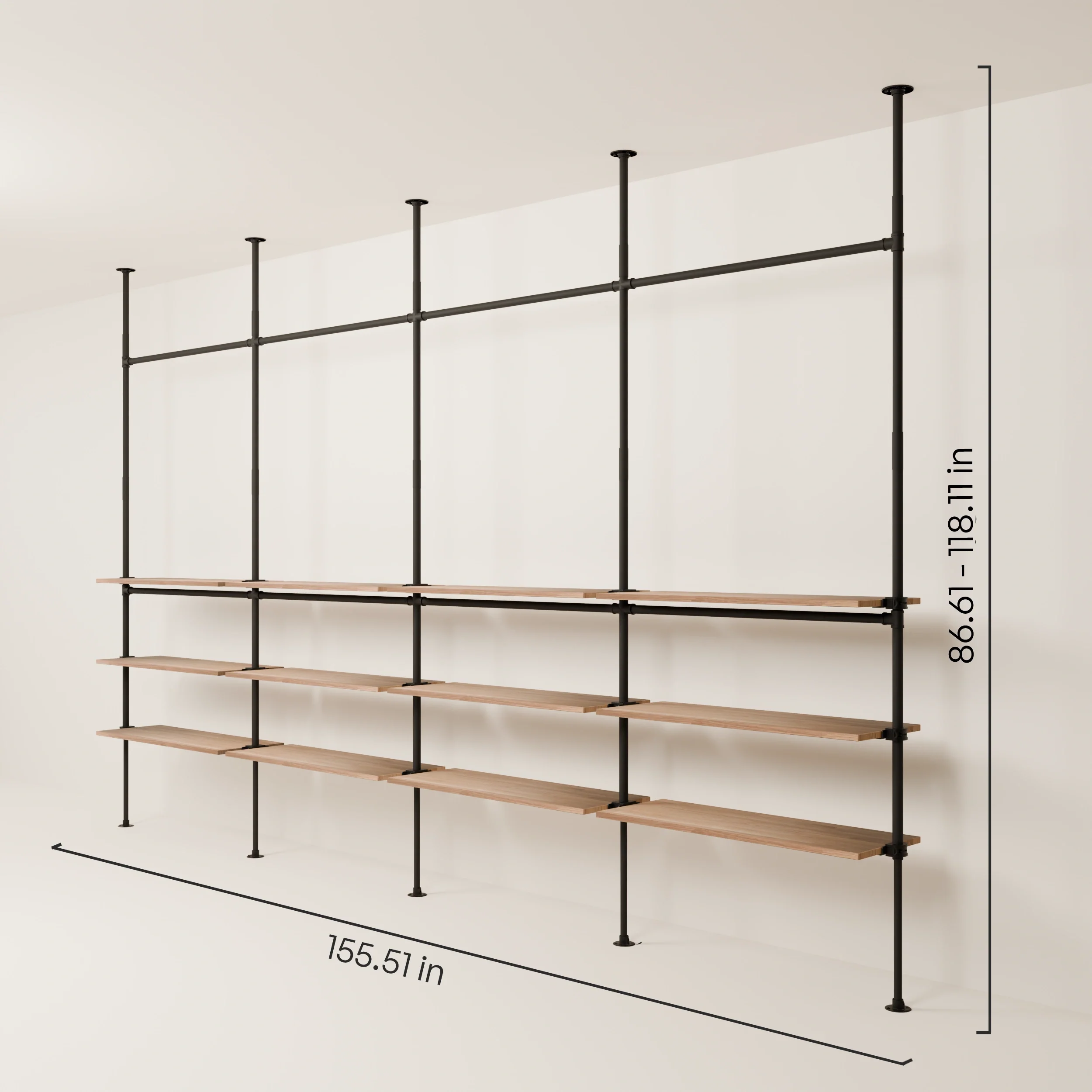 LOFT 4 OAK – 12 shelves - Image 3