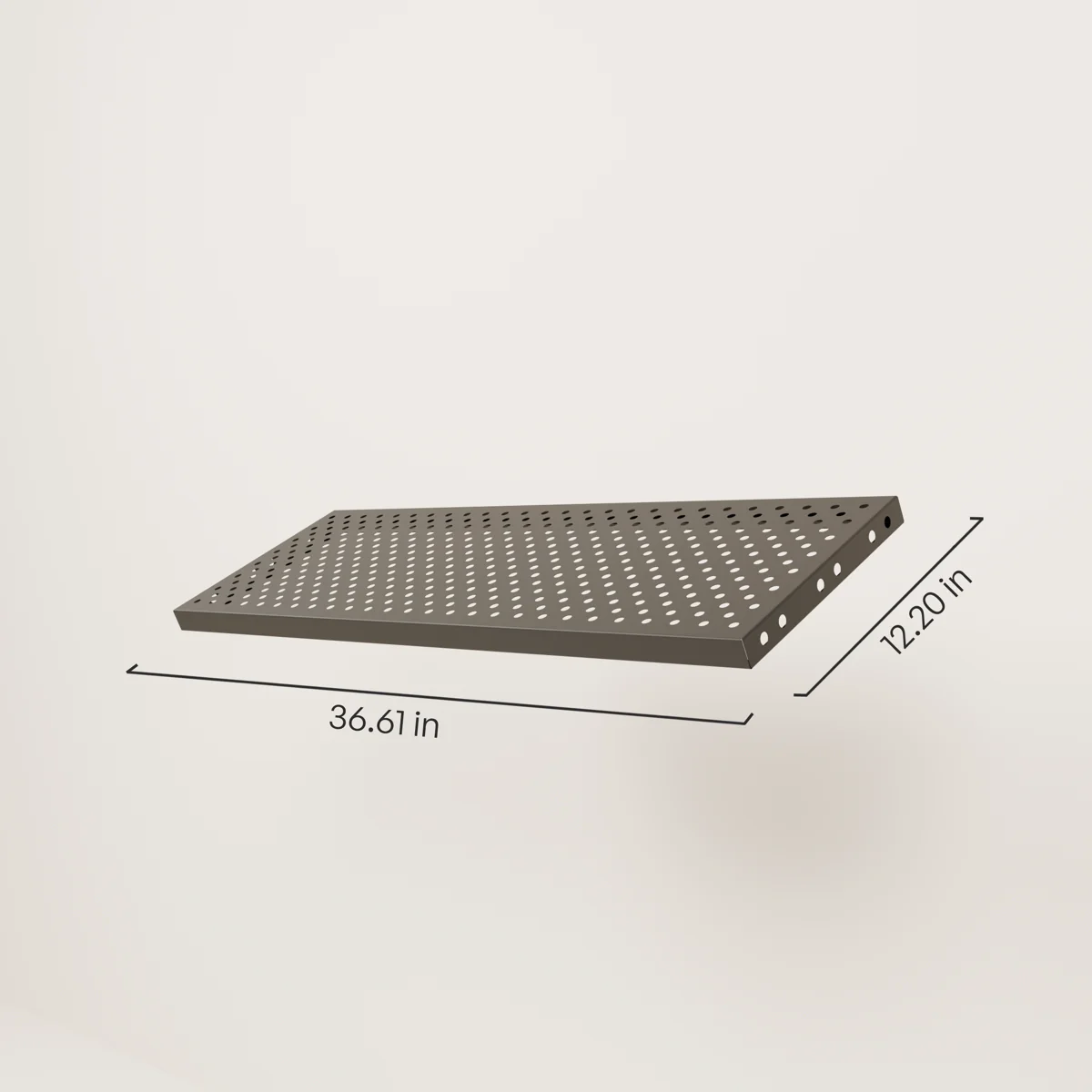 Metal shelf – Metal shelves for clothes rail - Image 3