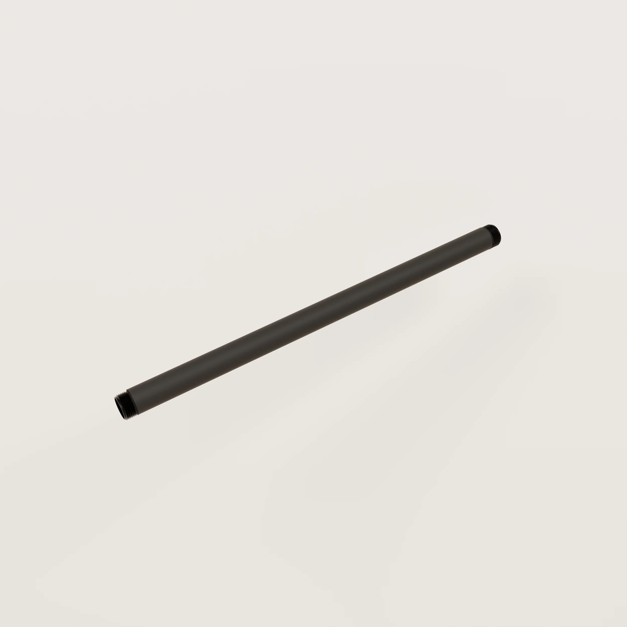 THREADED PIPE 3/4" – Various lengths | powder coated black malleable iron pipe - Image 6