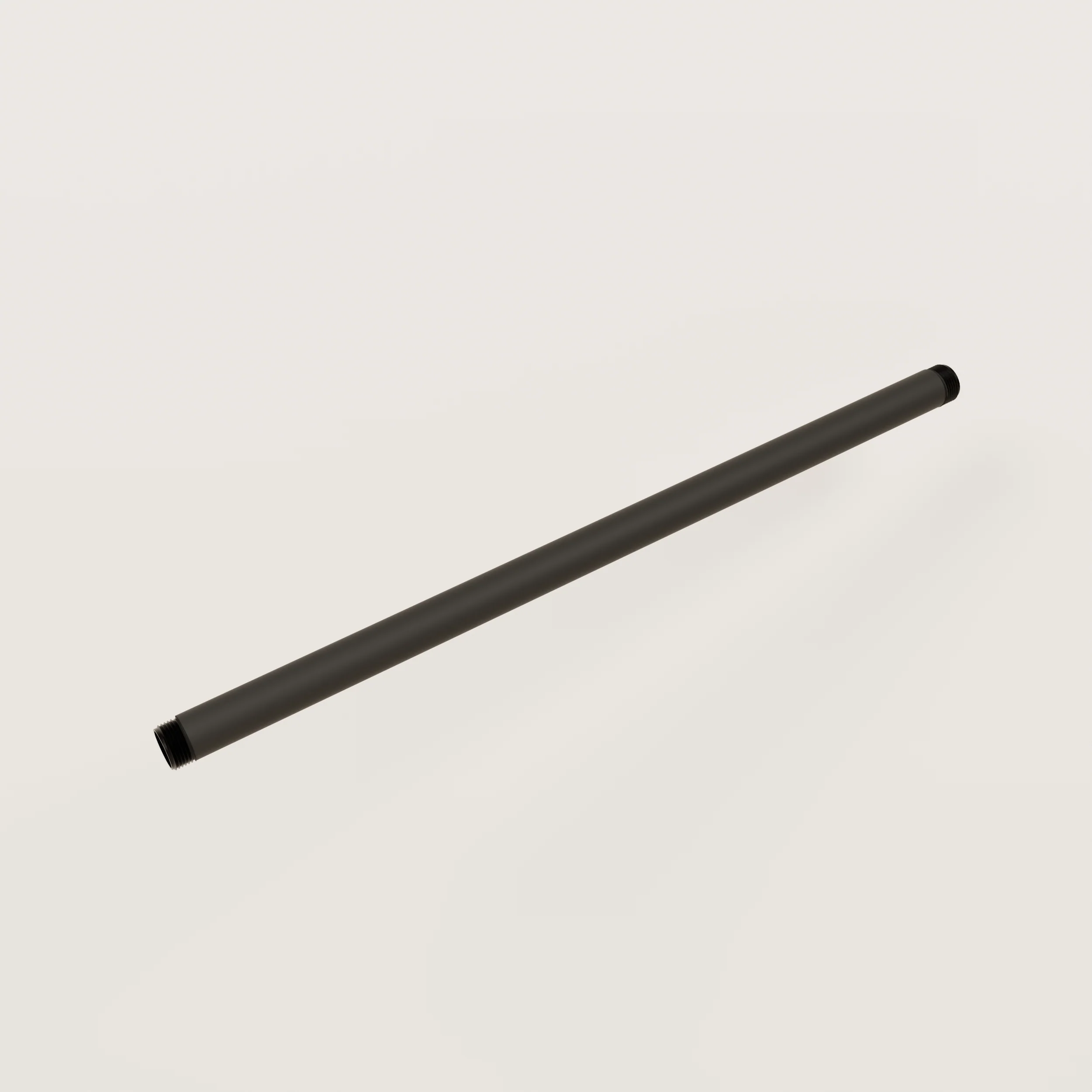 THREADED PIPE 3/4" – Various lengths | powder coated black malleable iron pipe - Image 7